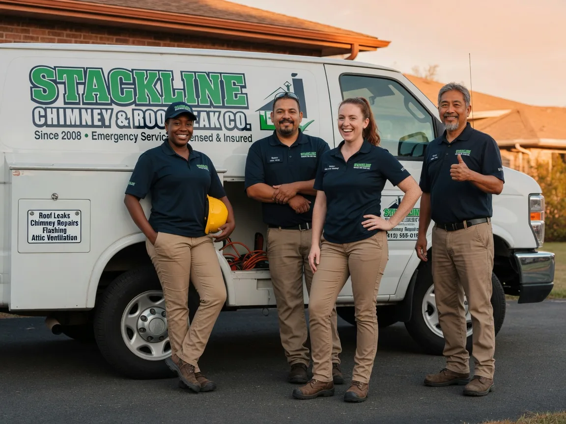 Chimney flashing repair company in Swiftwater, PA